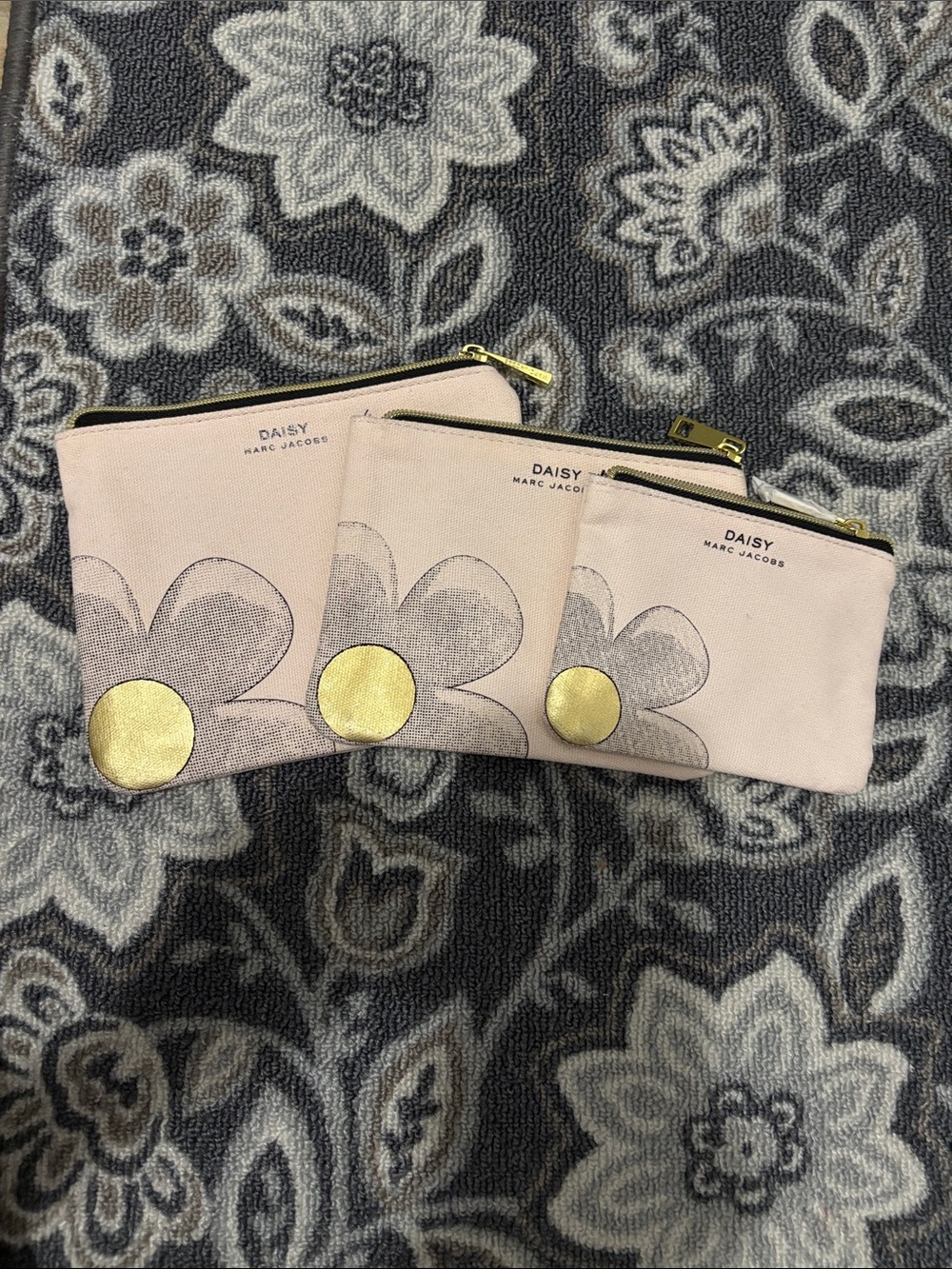 Marc Jacobs Cosmetic Pouch Trio